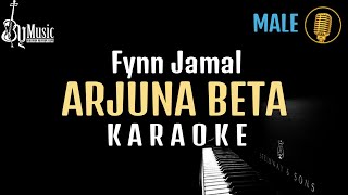 Fynn Jamal  Arjuna Beta Karaoke Male Key [upl. by Ermin]