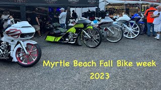 Myrtle Beach Fall Bike Week Part Two 2023 [upl. by Grimbal]