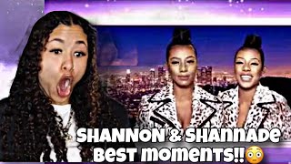 Shannon amp Shannade CLERMONT TWINS Best Moments REACTION😳🔥 [upl. by Esiom]