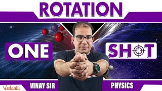 JEE 2024  ROTATION  One Shot  Class 11  Physics  Vinay Shur Sir [upl. by Anitra]