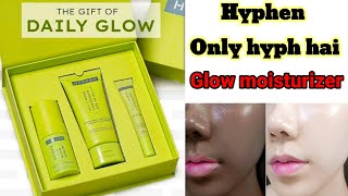 Gold जैसा चेहरा चमक जायेगा hyphen golden glow moisturizer review best moisturizer for winter [upl. by Farika]