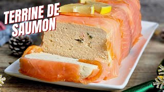 RECETTE  Terrine de saumon frais recouverte de saumon fumé LACHOUFAMILY [upl. by Hahsi]