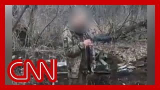 Ukraine vows to avenge soldier shown in apparent execution video [upl. by Hanaj]