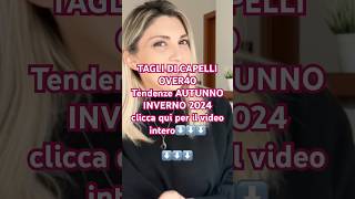 Tagli di Capelli Over 40 Tendenze AutunnoInverno 2024 vitaover40 [upl. by Lundeen]