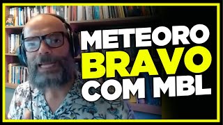 REACT METEORO BRASIL E SUAS FAKE NEWS  Cortes do MBLiveTV [upl. by Ayeka704]