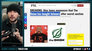 INFOWARS SHUTTING DOWN The Onion Bought Alex Jones Network Jones Launches New Network To Continue [upl. by Stovall]