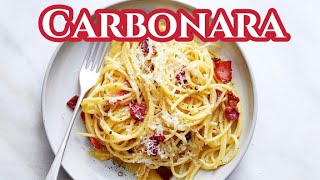 Carbonara Recipe from Jamie Oliver [upl. by Thurmann557]