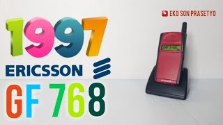 ERICSSON GF 768 OLD PHONE  HP JADUL INDONESIA [upl. by Acsecnarf]