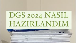 DGS 2024 nasıl hazırlandım hangi kaynakları tercih ettim [upl. by Ellon]