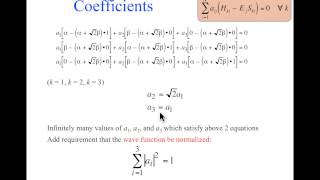 CompChem0303 Foundations of Molecular Orbital Theory Hückel Theory for the Allyl System [upl. by Girard590]