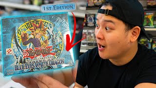 THE 50000 YuGiOh BOOSTER BOX Opening 1st Edition LOB  Legends Of Blue Eyes [upl. by Timofei]