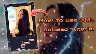 How to use XML in Alight motion ❤️‍🔥❤️  Alight motion tutorial  XML tutorial by jatinefx 🗿❤️ [upl. by Adnirb]