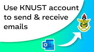 Setting up KNUST student email like a regular email [upl. by Natassia]