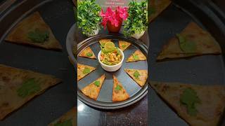 Bachi hue roti ka nachos snacks recepi recipe food snacks easyrecipe paratha shorts shortveg [upl. by Delphina496]