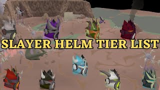 Slayer helm TIER LIST showcase 2023  OSRS [upl. by Talie]