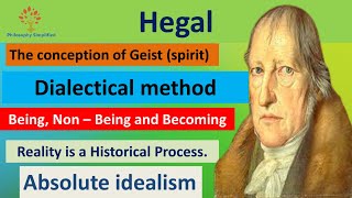 Hegel  Geist  Dialectical Method  Absolute Idealism  Philosophy Simplified [upl. by Ecneret680]