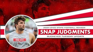 Snap Judgments Ohio State not looking back at Penn State ready to get back to work vs Purdue [upl. by Areta]