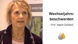 Wechseljahrsbeschwerden  Was tun  Phytotherapie oder Hormone  Prof Ingrid Gerhard [upl. by Colligan]