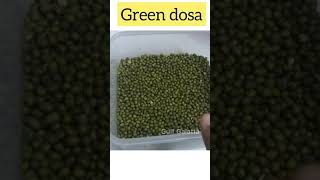 How to make moong dal dosa Green dosa Healthy food recipe [upl. by Artimid825]