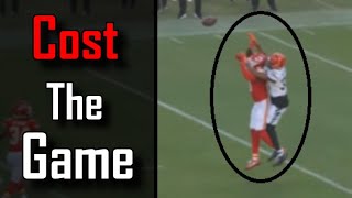 This penalty COST THEM THE GAME  Cincinnati Bengals Vs Kansas City Chiefs [upl. by Ashman]