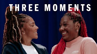 Three Moments With Candace Parker amp Aliyah Boston  adidas [upl. by Deedee]