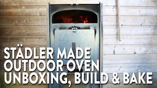 Städler Made Outdoor Pizza Oven  Unboxing DIY Build amp Bake [upl. by Bedad617]