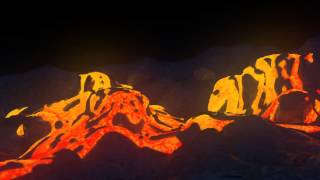 Geminus 3D Realflow Lava Animation [upl. by Loralie]