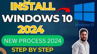 How to Install Windows 10 From usb  Windows 10 kaise Install Kare  Windows 10 Installation 2024 [upl. by Enahc]