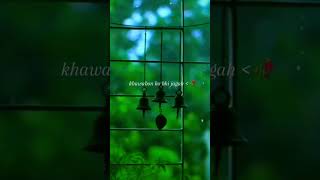 Baarish  Atif Aslam love rain astheticstatus lyricsstatus viralshort [upl. by Mullac]