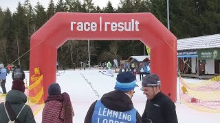 7 Lemming Loppet am 21012024  Zieleinlauf [upl. by Juna]