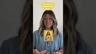 The more we become like Jesus 😳 catholicyoutubers catechism catholic [upl. by Osnerol]