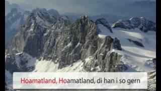 OÖ Landeshymne Hoamatland  Karaoke  Gesangsversion [upl. by Neelyhtak]