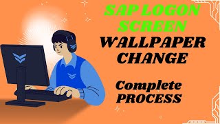 SAP Logon Screen Image custom set  SAP GUI Tip Change the Start Image Like a Pro TiwariTechTV [upl. by Tennos]