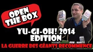 YuGiOh 2014 Edition La Guerre Des Géants Recommence  Ouverture dune boite de 10 boosters [upl. by Yseulta]