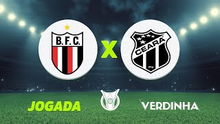 BOTAFOGOSP 1 X 4 CEARÁ AO VIVO VOZÃO VENCE E ENTRA NO G4 DA SÉRIE B  12112024 [upl. by Laved]