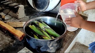 Preparo tepejilotes con huevo en salsa de molcajete fácil sencillo con muy pocos ingredientes [upl. by Liarret]