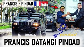 SEMAKIN NEMPEL ATASE PERTAHANAN PRANCIS DATANGI LANGSUNG JANTUNG INDUSTRI PERTAHANAN PT PINDAD IND [upl. by Oribella]