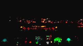 Aterrizaje nocturno desde cabina A320 en Coruña con cizalladura en final [upl. by Ennahtebazile]