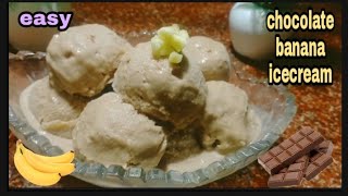 Ice Cream Market Surprise Easy Homemade Banana Ice Cream [upl. by Terti]