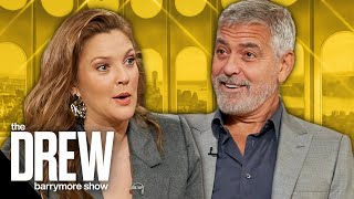 George Clooney Reveals How He Proposed to Amal  The Drew Barrymore Show [upl. by Ardnikat312]