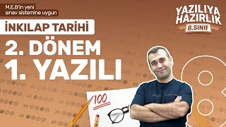 KİM 100 İSTER 8 Sınıf İnkılap 2 Dönem 1 Yazılıya Hazırlık  2023  2024 Taktikler Full Tekrar [upl. by Jezabelle789]