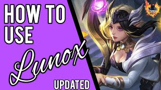 Lunox Best Build Guide and Gameplay  Mobile Legends How to use Lunox 2021 [upl. by Eyde858]