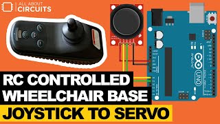 RC Controlled Wheelchair Base— Joystick to Servo [upl. by Fraze]