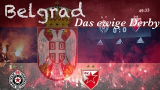 TifosiTV in Belgrad Partizan Belgrad  Roter Stern Belgrad Večiti derbi highlights [upl. by Nelehyram]