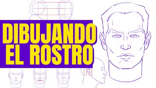 Cómo dibujar las facciones del rostro en el rostro I Anatomía para artistas I Venegas Arte [upl. by Jacki]