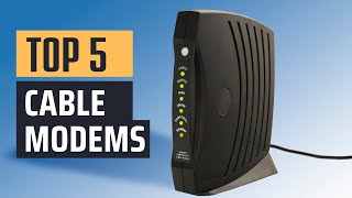 The 5 Best Cable Modems You Can Buy in 2023 [upl. by Barn260]