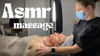 ASMR Face Massage  Face Touching  Relaxing SPA 🧖 [upl. by Lirba187]