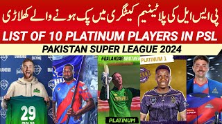 Full list of foreign Players for PSL 9 draft 2024  PSL 9 foreign Players List [upl. by Wendelin227]