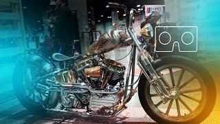 AIMExpo 2024 Las Vegas Motorcycle Expo Custom Choppers Interviews VR 180 [upl. by Ponton598]