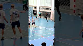 Handball goalkeeper saves 🤾‍♂️ handballskills handballplayer håndbold handbold goaliesaves [upl. by Necyla]